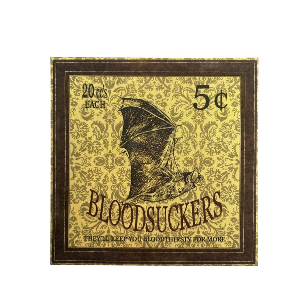 Vintage Style Bloodsuckers Bat Halloween Canvas Wall Art WhimsyGoth Witchy